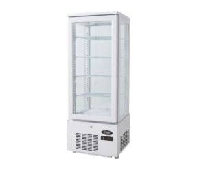 GALILEO Refrigerated Glass Display Fridge - White