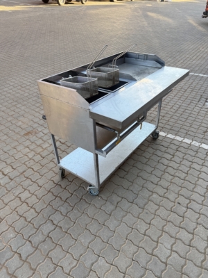 Griller Combo - Flat Top Griller + Double Gas Fryer - Image 2