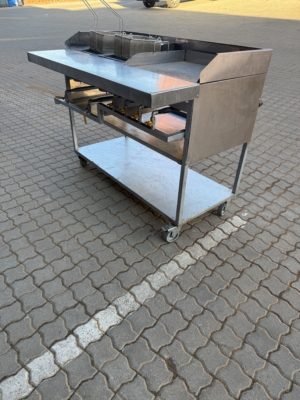 Griller Combo - Flat Top Griller + Double Gas Fryer - Image 5