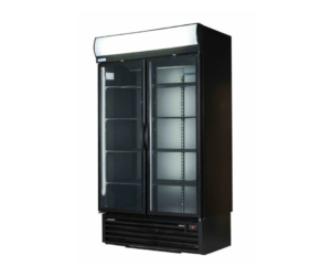 *Carbon Fibre Staycold* Double Door Upright Freezer (1140)