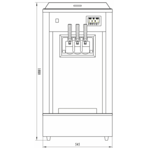 BEIQI - Soft Serve Machine Table Model (BQ323TP) - Image 2