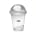 250ml Plastic Cups With Lids For Slush, Juices, Smoothies Etc