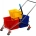 Gatto Double Plastic Mop Bucket & Wringer - 2x30LT
